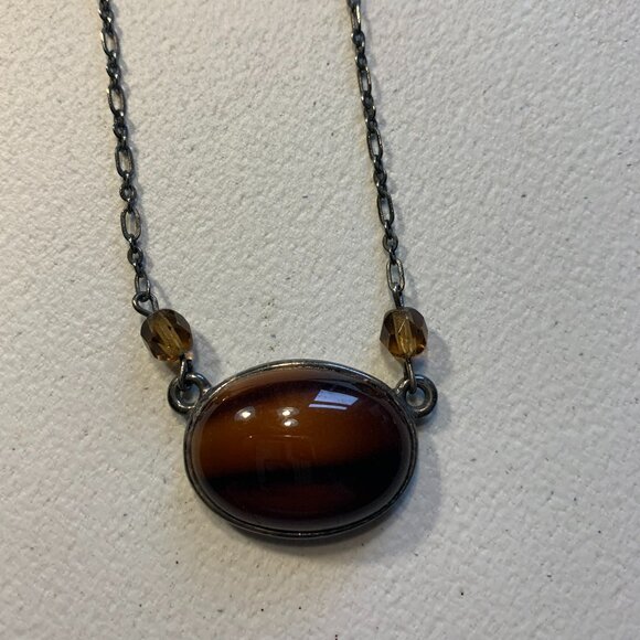 LC Lauren Conrad Jewelry - $5 or 4/$10-Lauren Conrad "tiger-eye" pendant necklace